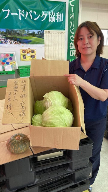 佐世保市内の青果問屋から支援 – フードバンク協和